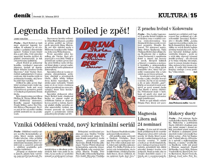 Legenda Hard Boiled je zpět!